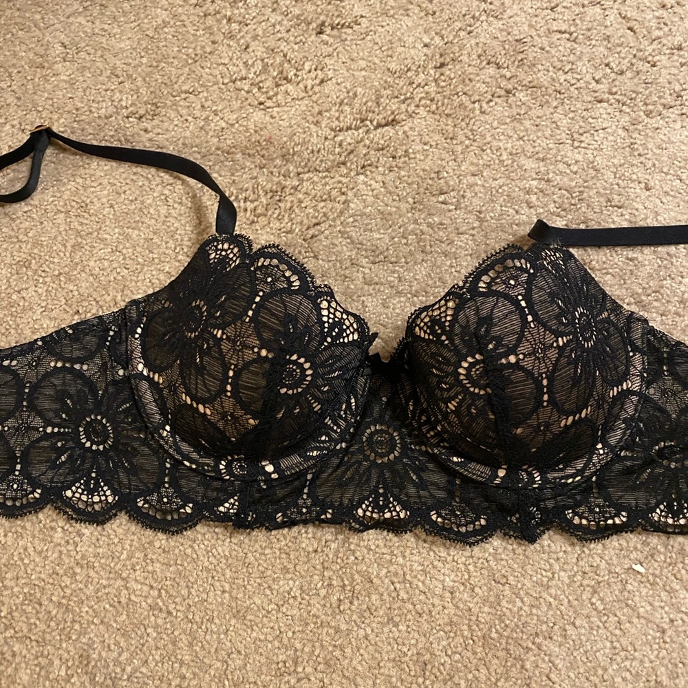 Black Aerie Lace Bra